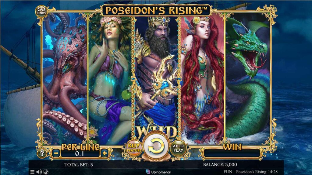 слот Poseidon’s Rising